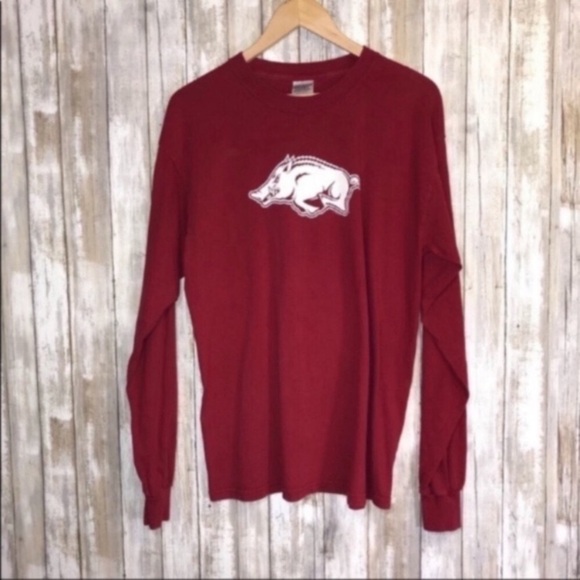 NCAA Tops - NCAA Arkansas Razorbacks Long Sleeve Tee
